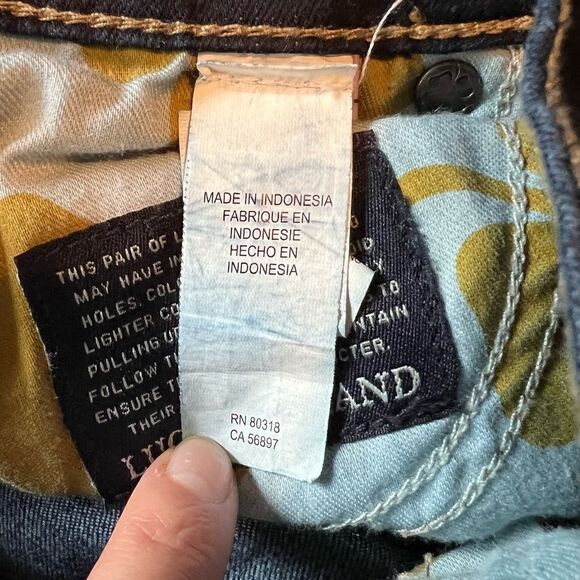 Lucky brand Sofia dark wash skinny jeans - Picture 9 of 12